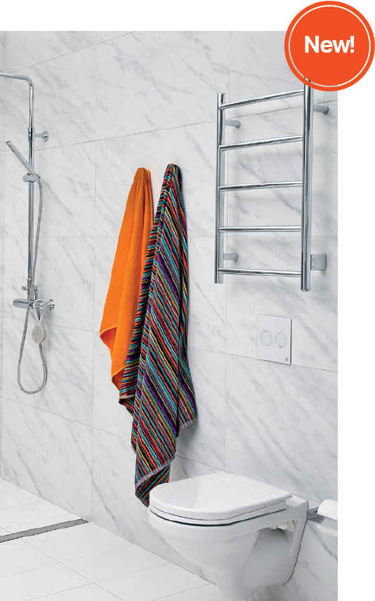 stainless electric towel rails